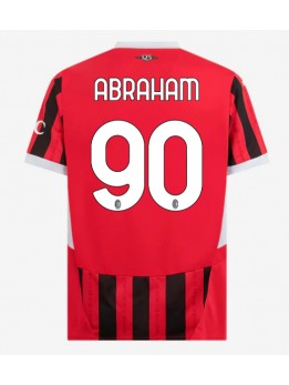 Billige AC Milan Tammy Abraham #90 Hjemmedrakt 2024-25 Kortermet